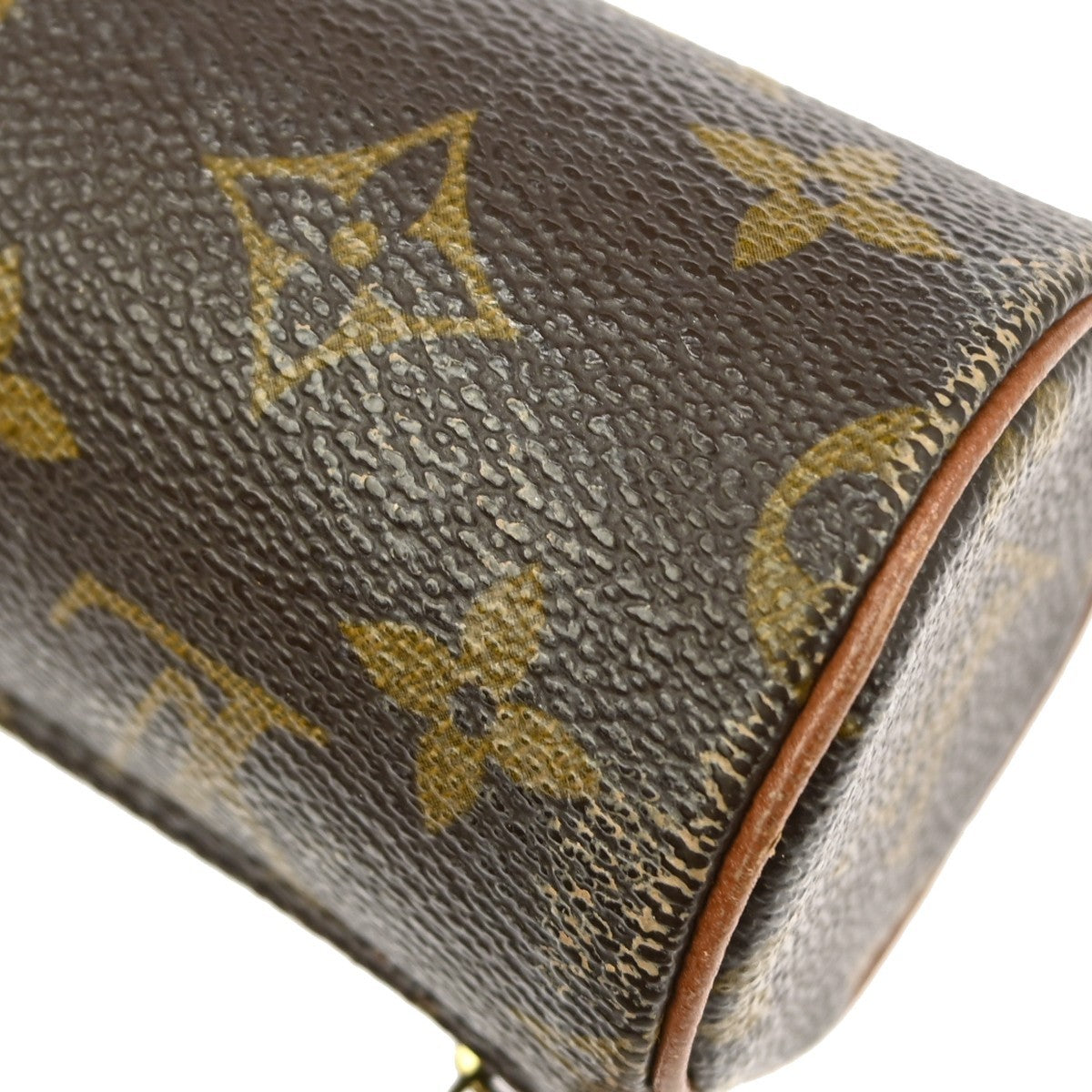 Louis Vuitton Papillon Pochette Monogram Canvas Brown Canvas Clutche & Pouche Bag