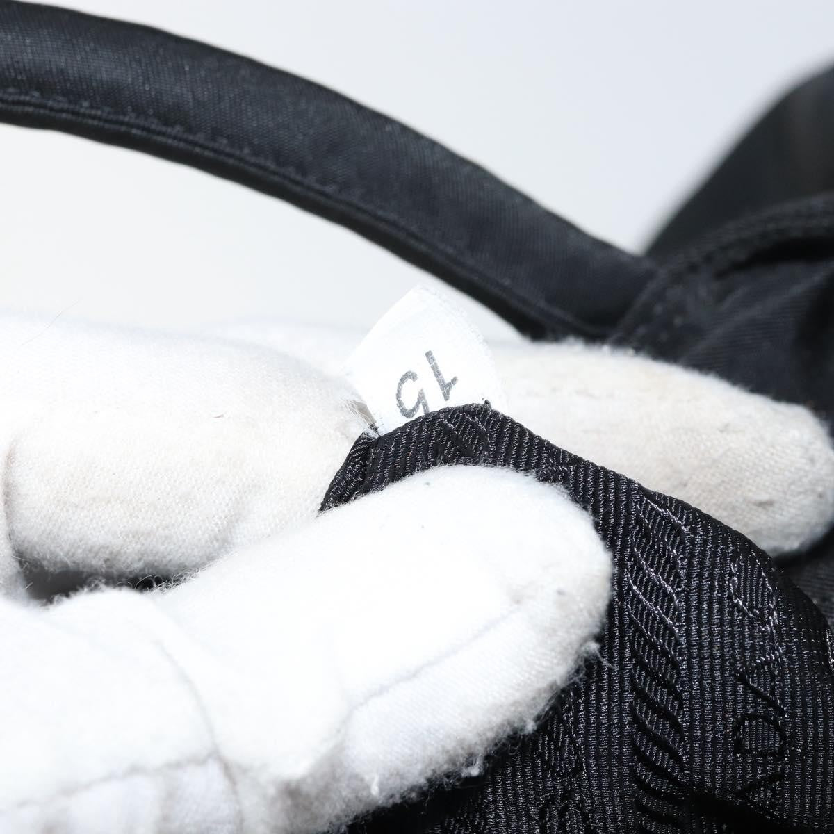 Prada Vintage Zip Tote Tessuto Black Nylon Tote Bag Bag