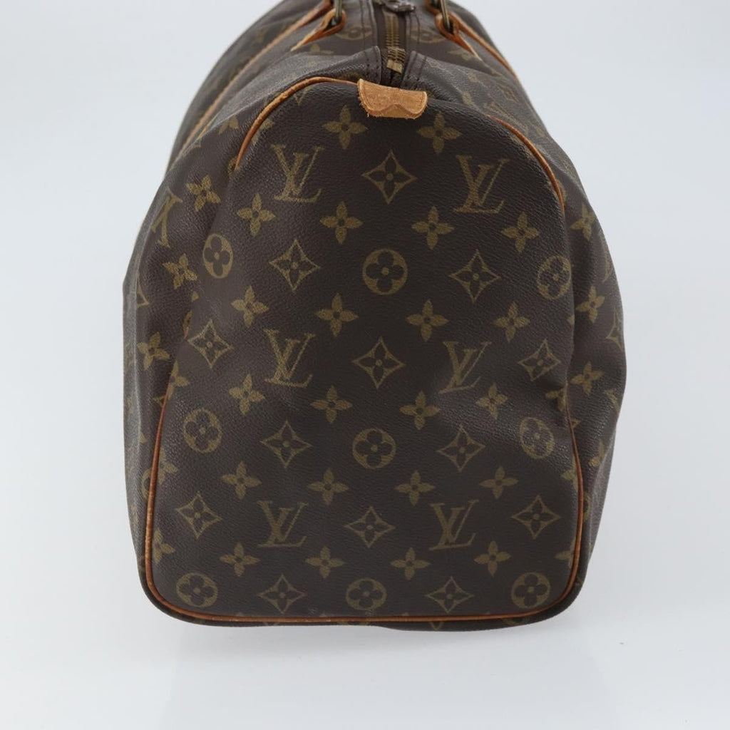 Louis Vuitton Keepall Bag Monogram Canvas Brown Canvas Travel Bag