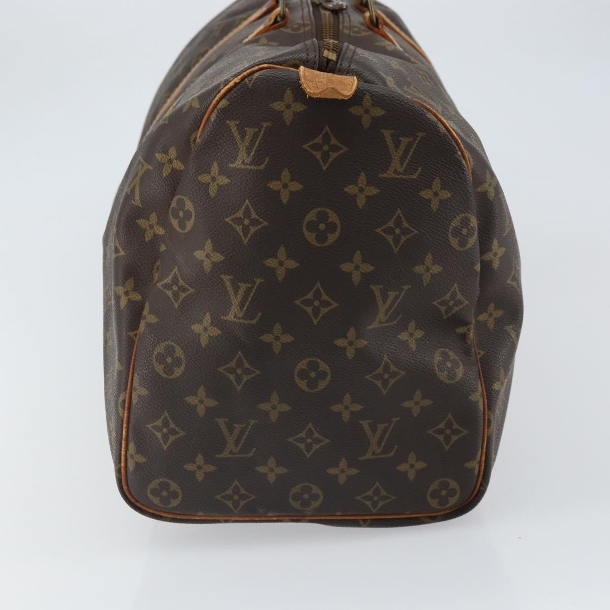 Louis Vuitton Keepall Bag Monogram Canvas Brown Canvas Travel Bag