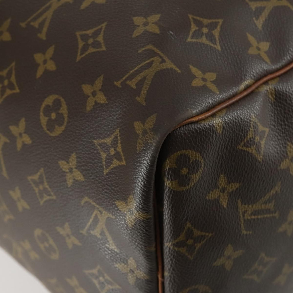 Louis Vuitton Keepall Bag Monogram Canvas Brown Canvas Travel Bag
