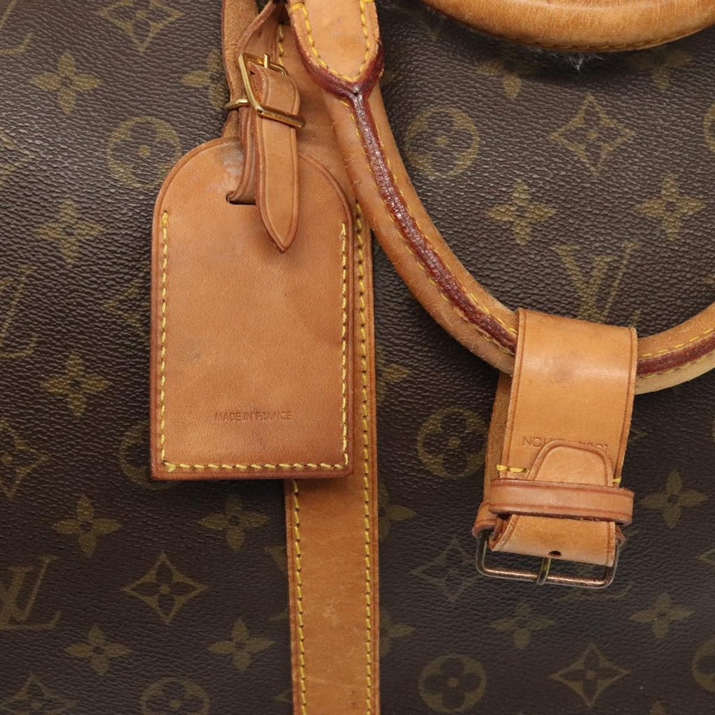 Louis Vuitton Keepall Bag Monogram Canvas Brown Canvas Travel Bag