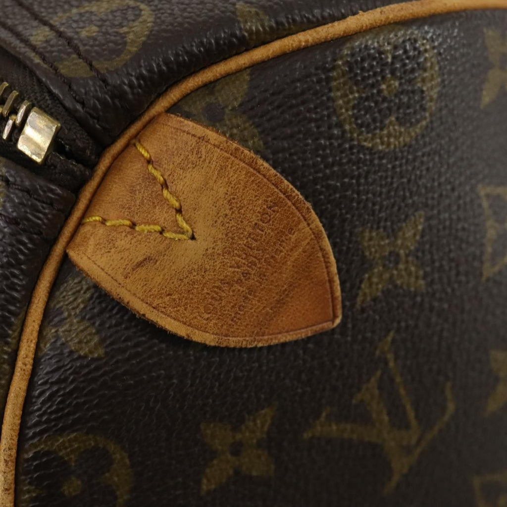 Louis Vuitton Keepall Bag Monogram Canvas Brown Canvas Travel Bag