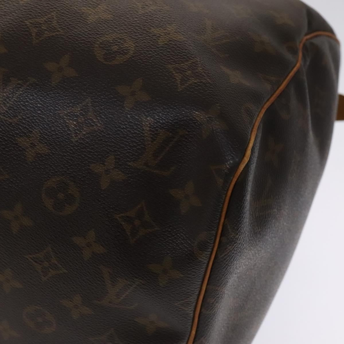 Louis Vuitton Keepall Bag Monogram Canvas Brown Canvas Travel Bag