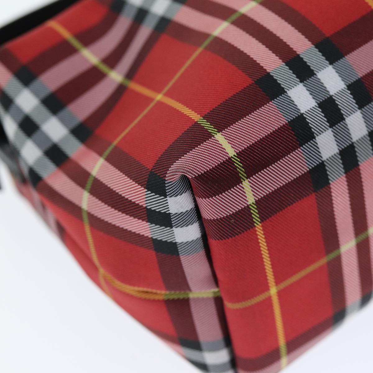 Burberry Nova Check Pochette Nylon Red Nylon Clutche & Pouche Bag