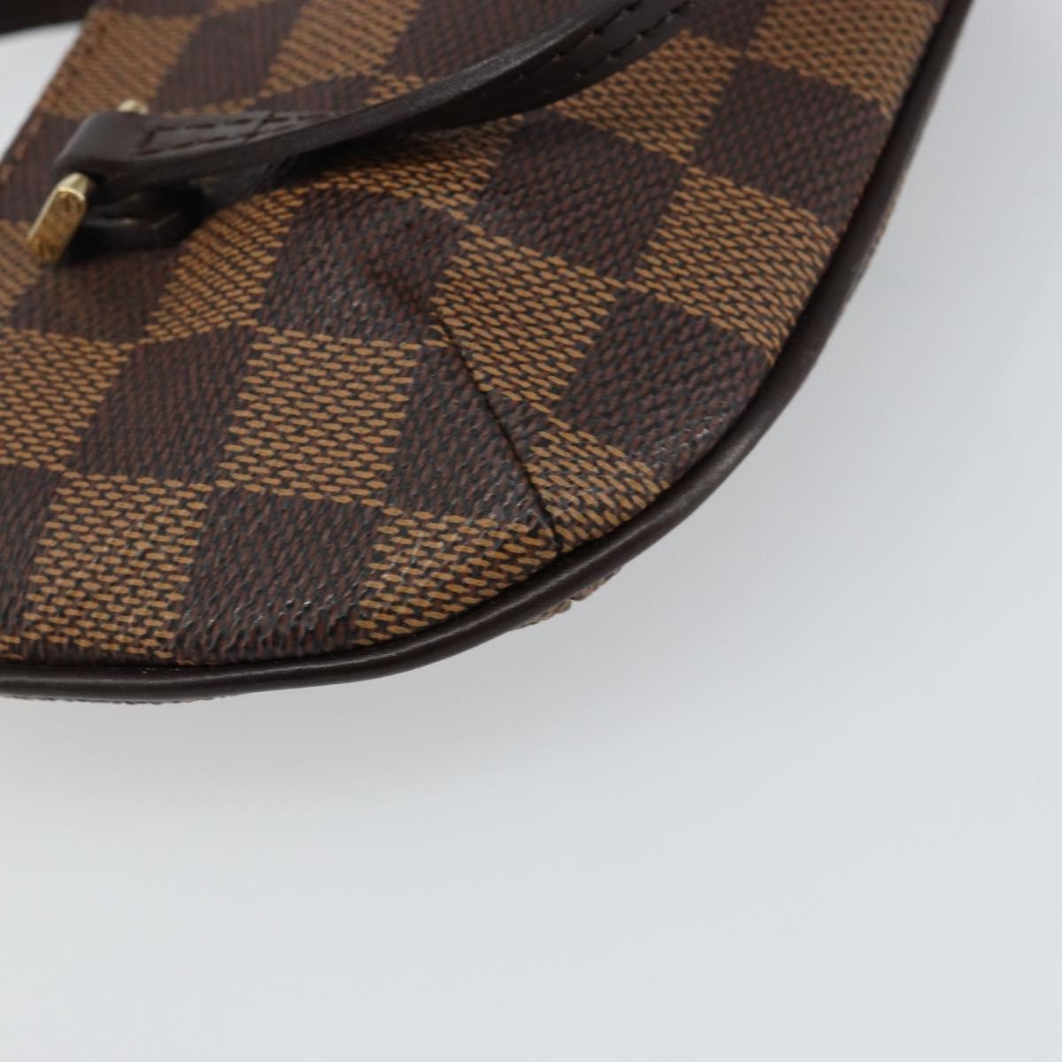 Louis Vuitton Manosque Pochette Damier Brown Canvas Clutche & Pouche Bag