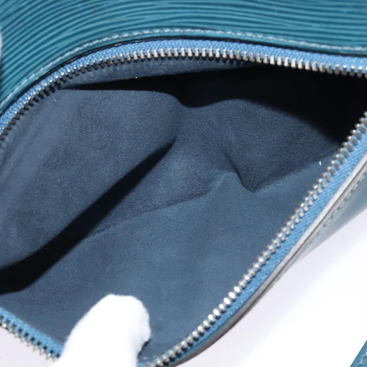 Louis Vuitton Neo Hoche Clutch Epi Leather Blue Leather Clutche & Pouche Bag