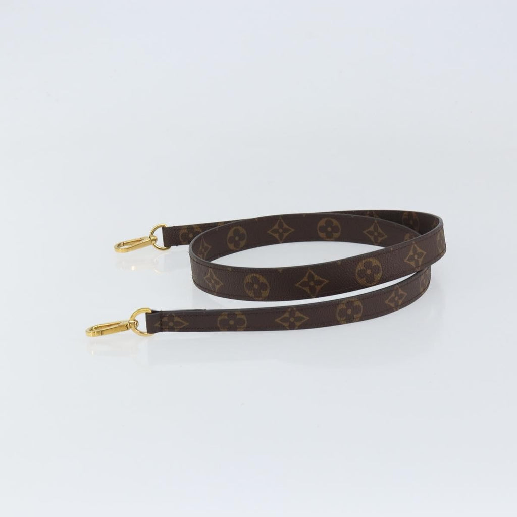 Louis Vuitton Montaigne Shoulder Strap Monogram Canvas Brown Canvas Straps Accessory