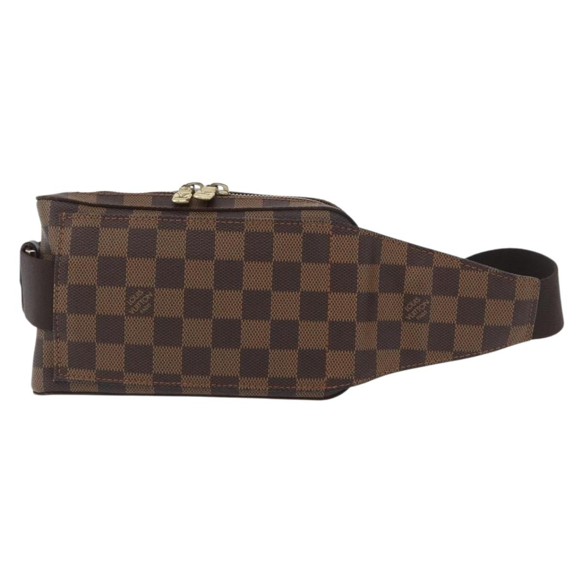Louis Vuitton Geronimos Waist Bag Damier Brown Canvas Shoulder Bag