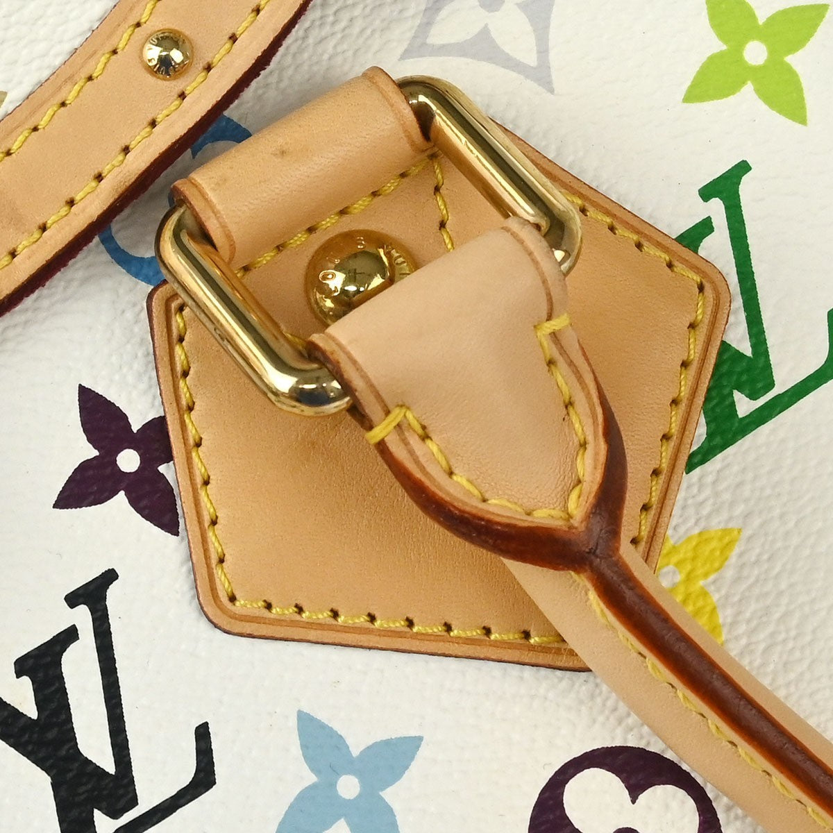 Louis Vuitton Beverly Handbag Monogram Multicolor Multicolour Canvas Handbag