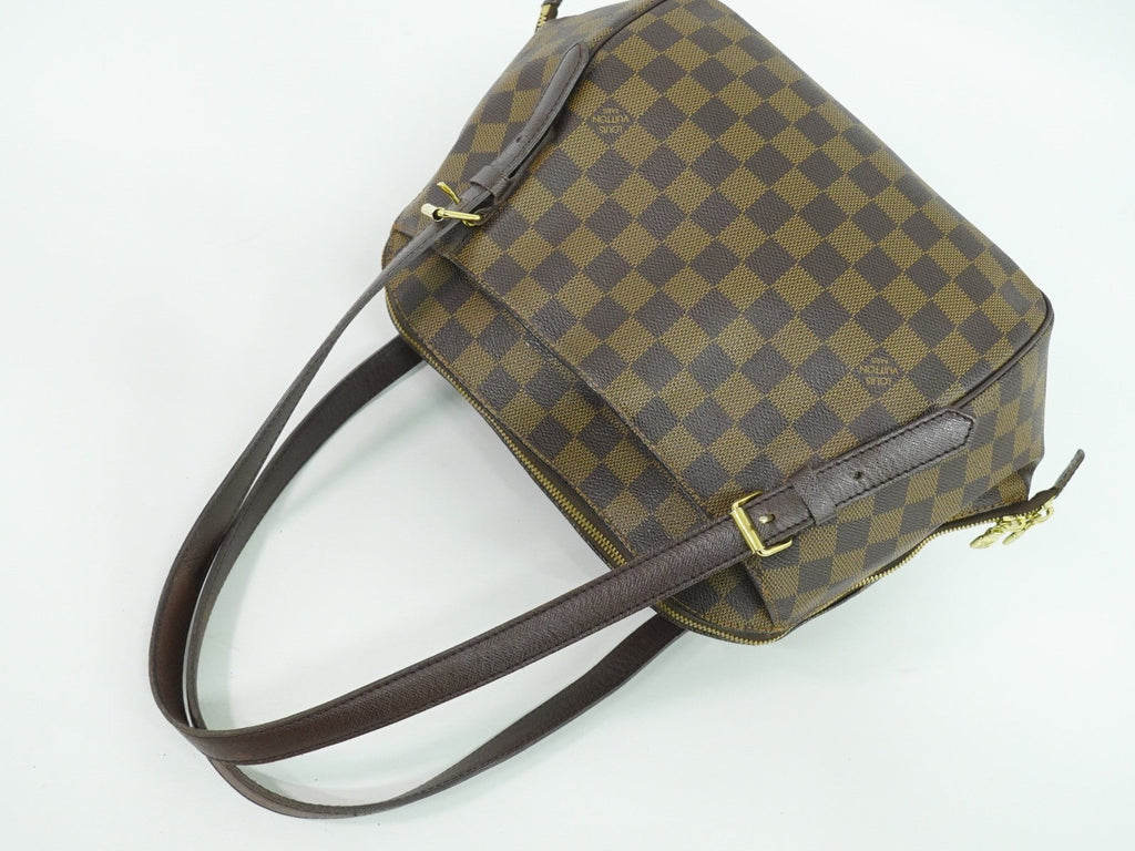 Louis Vuitton Belem Handbag Damier Brown Canvas Shoulder Bag