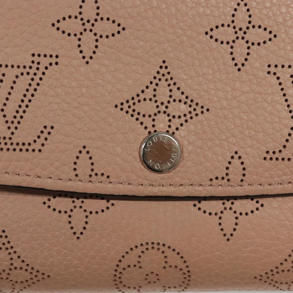 Louis Vuitton Iris Wallet Mahina Leather Pink Leather Wallets Accessory
