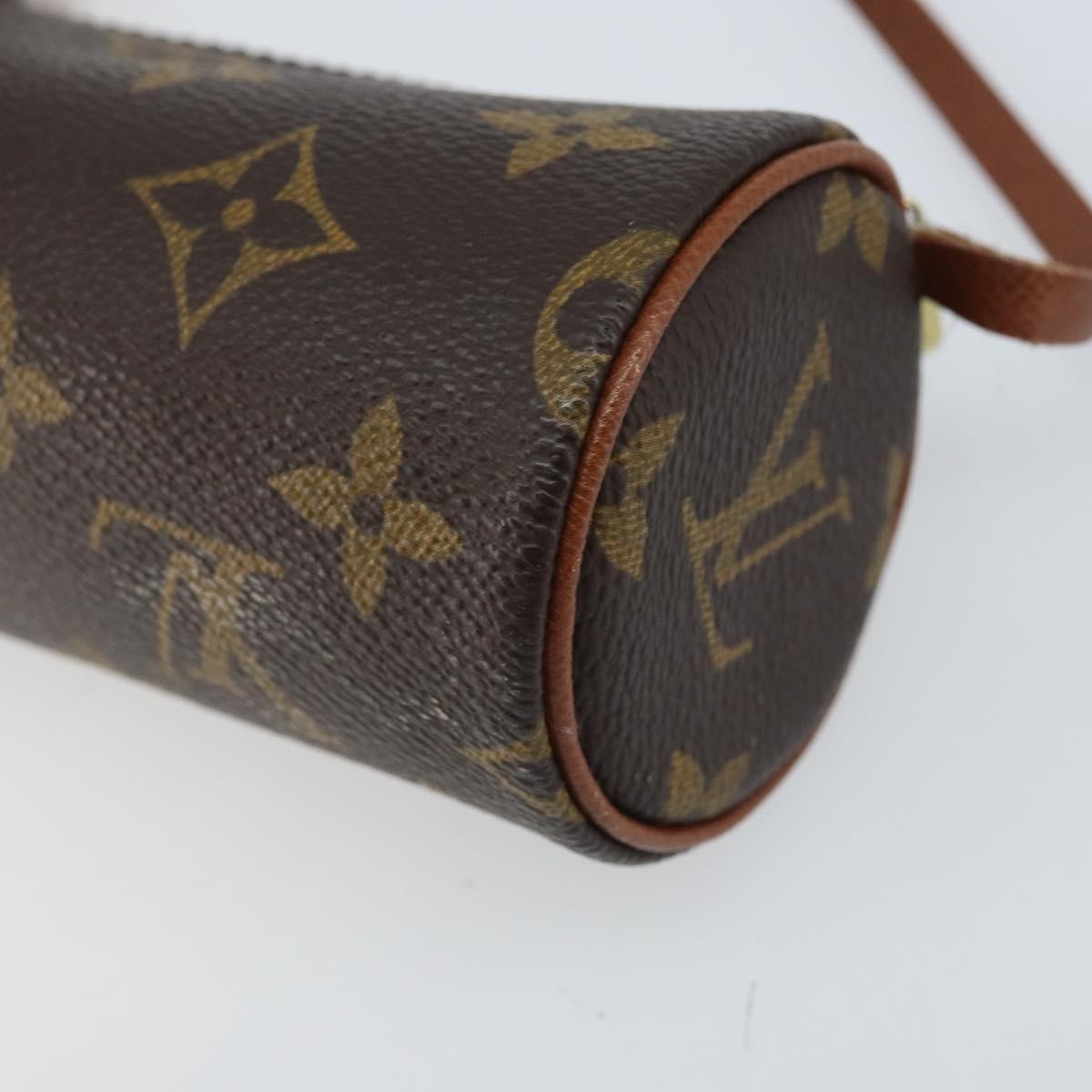 Louis Vuitton Papillon Pochette Monogram Canvas Brown Canvas Clutche & Pouche Bag