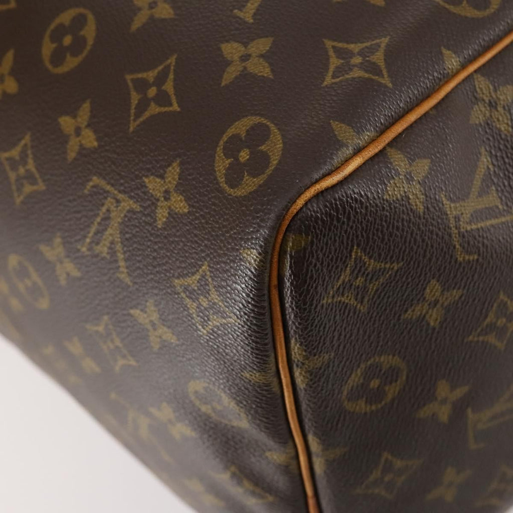 Louis Vuitton Keepall Bag Monogram Canvas Brown Canvas Travel Bag