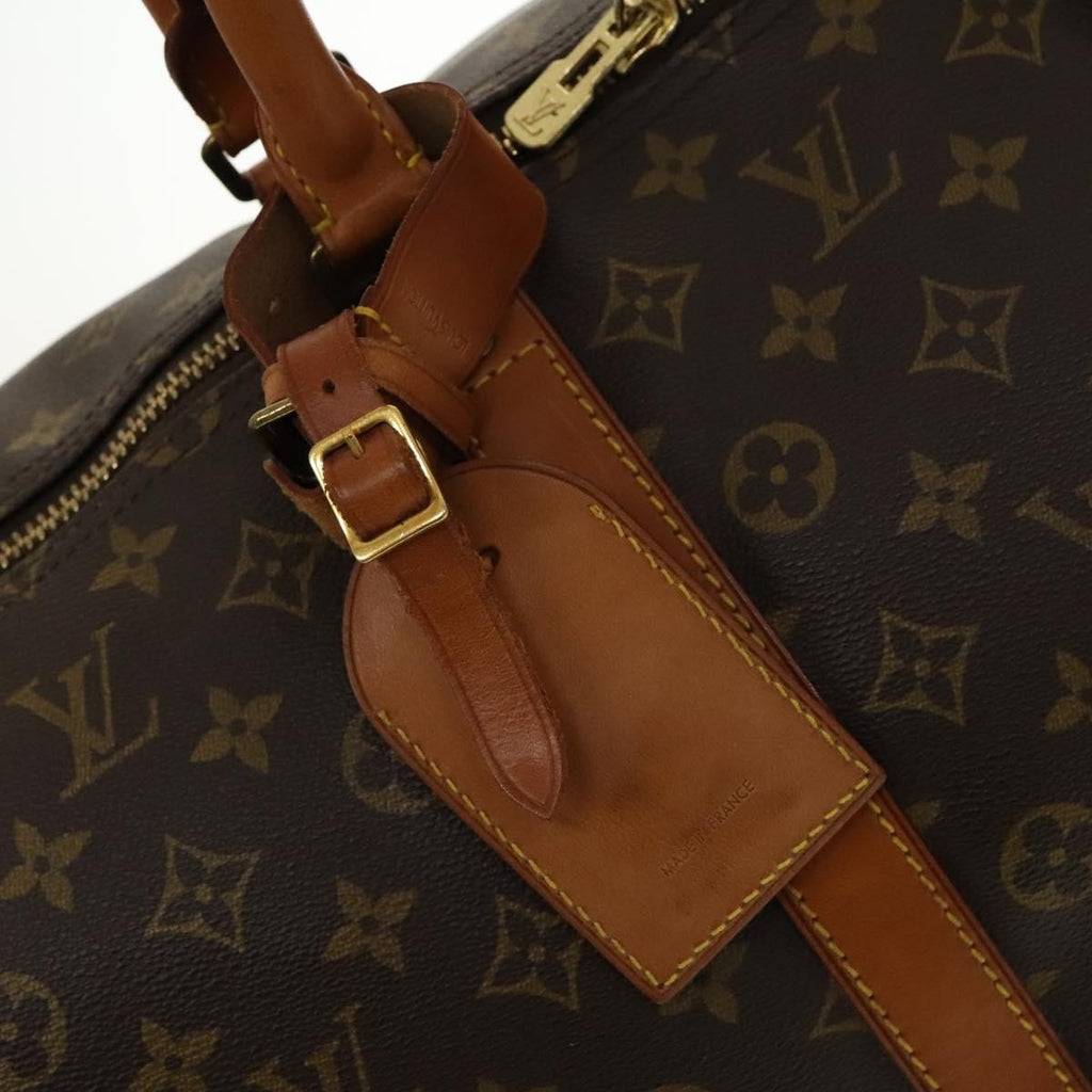 Louis Vuitton Keepall Bag Monogram Canvas Brown Canvas Travel Bag
