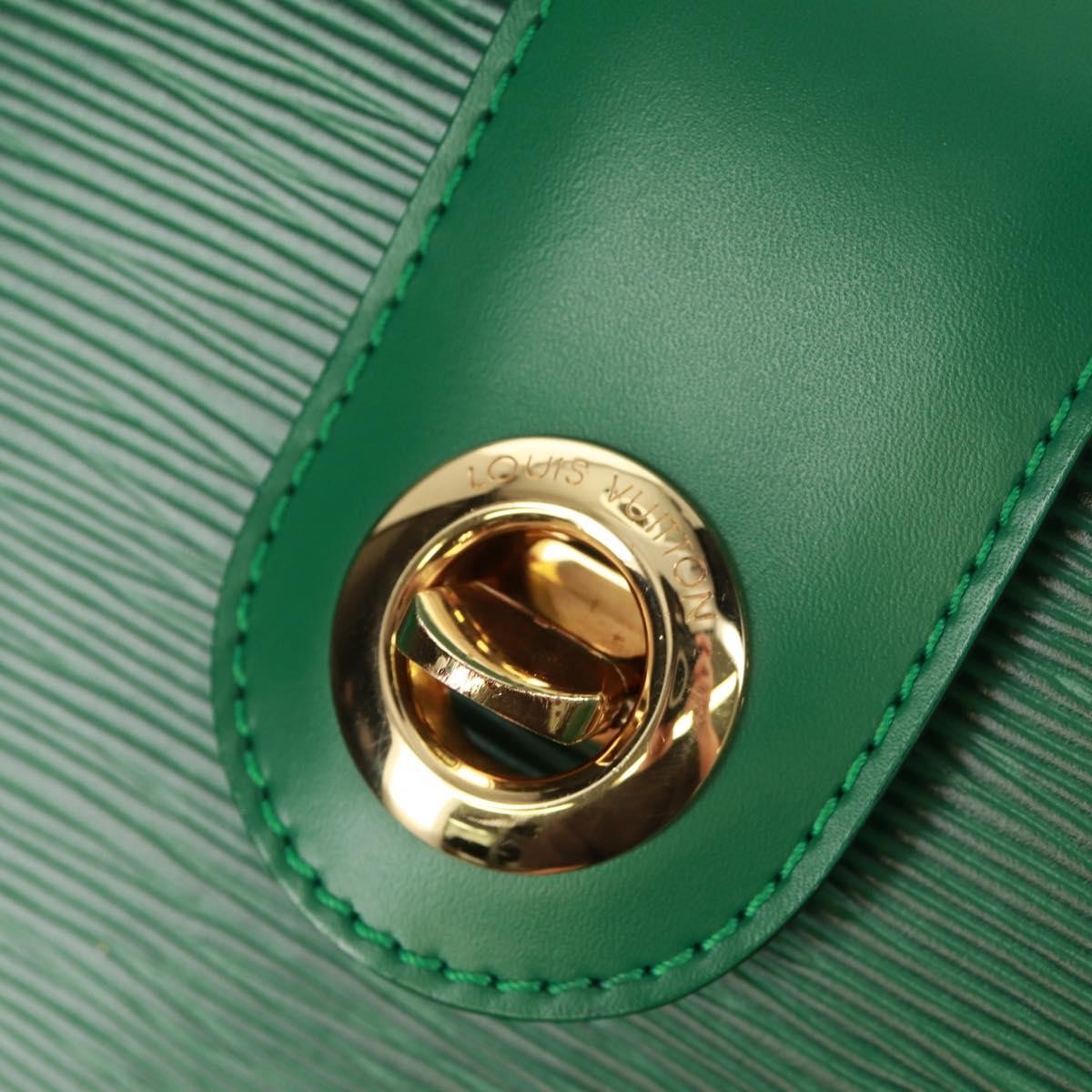 Louis Vuitton Capucines Shoulder Bag Epi Leather Green Leather Shoulder Bag