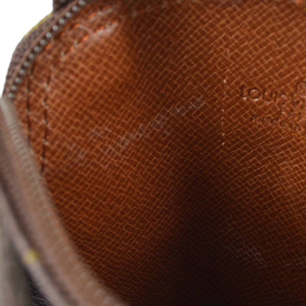 Louis Vuitton Pochette Secret Monogram Canvas Brown Canvas Clutche & Pouche Bag