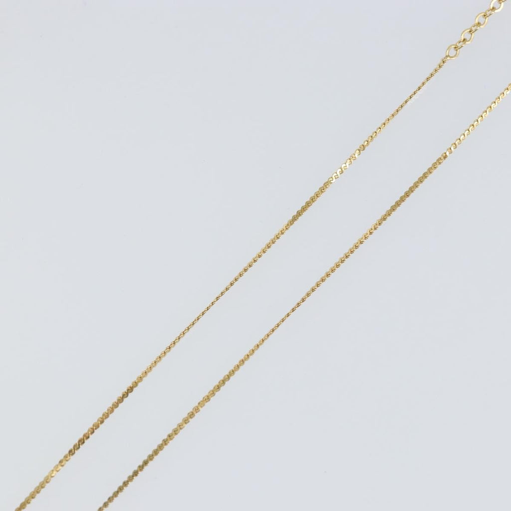 Christian Dior Cd Round Pendant Necklace Metal Gold Metal Necklace Jewelry (Pre-Owned)