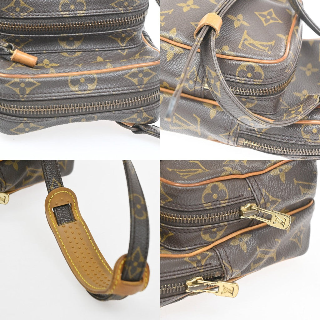Louis Vuitton Amazone Bag Monogram Canvas Brown Canvas Shoulder Bag
