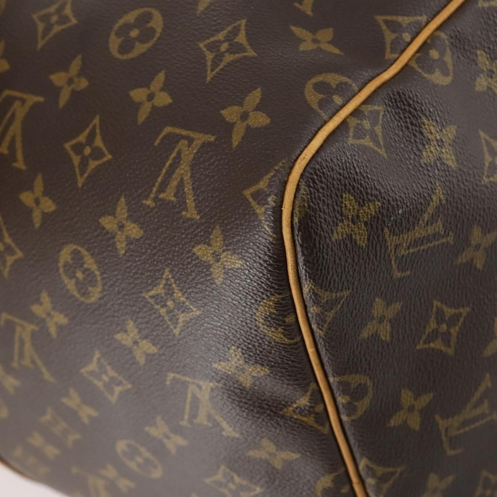 Louis Vuitton Keepall Bag Monogram Canvas Brown Canvas Travel Bag