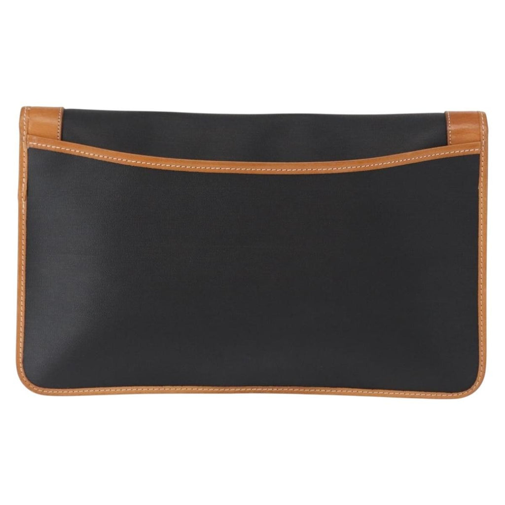 Christian Dior Clutch Bag Leather Black Leather Clutche & Pouche Bag (Pre-Owned)