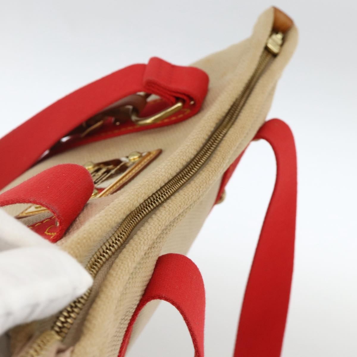 Louis Vuitton Antigua Tote Canvas Beige Canvas Tote Bag