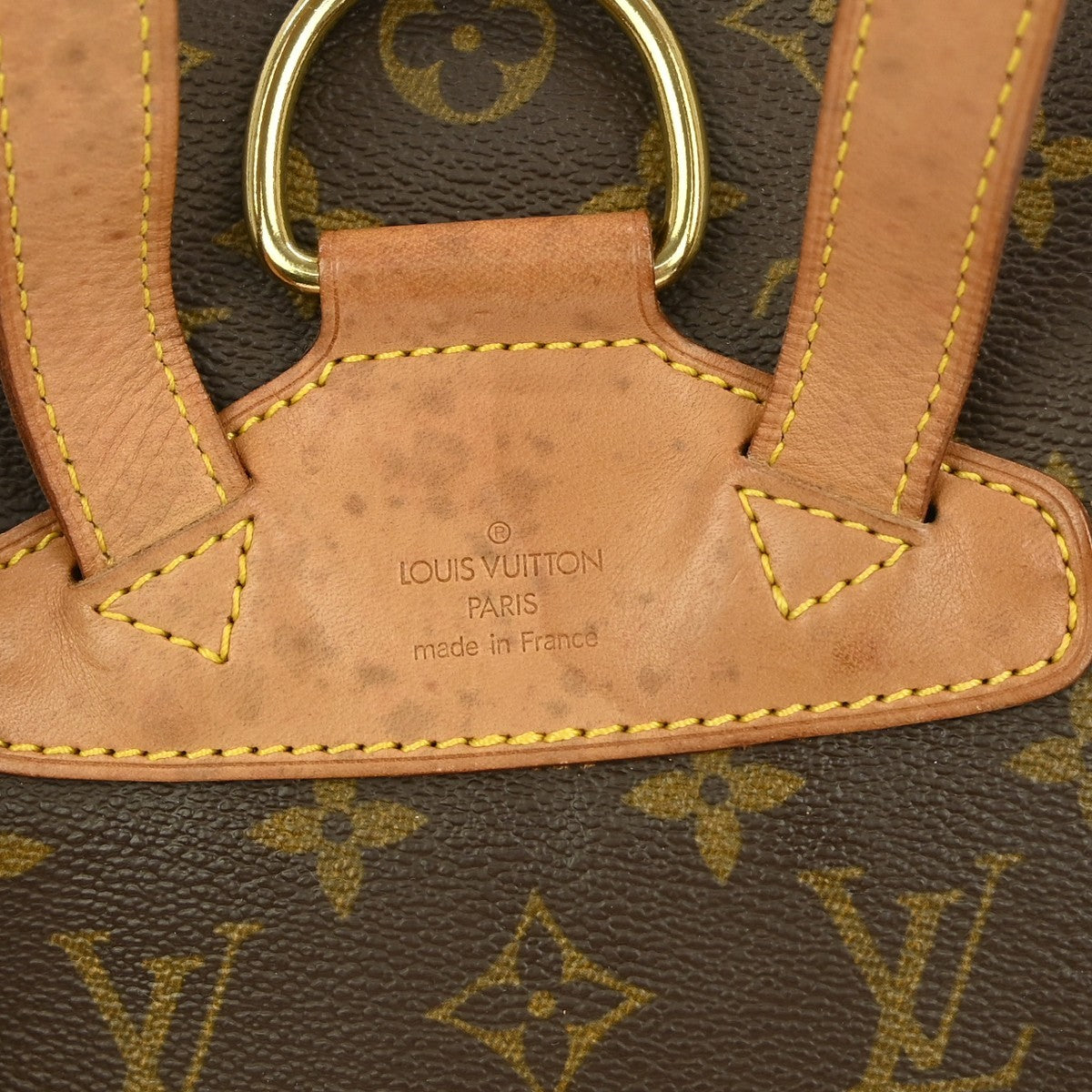 Louis Vuitton Montsouris Backpack Monogram Canvas Brown Canvas Backpack Bag