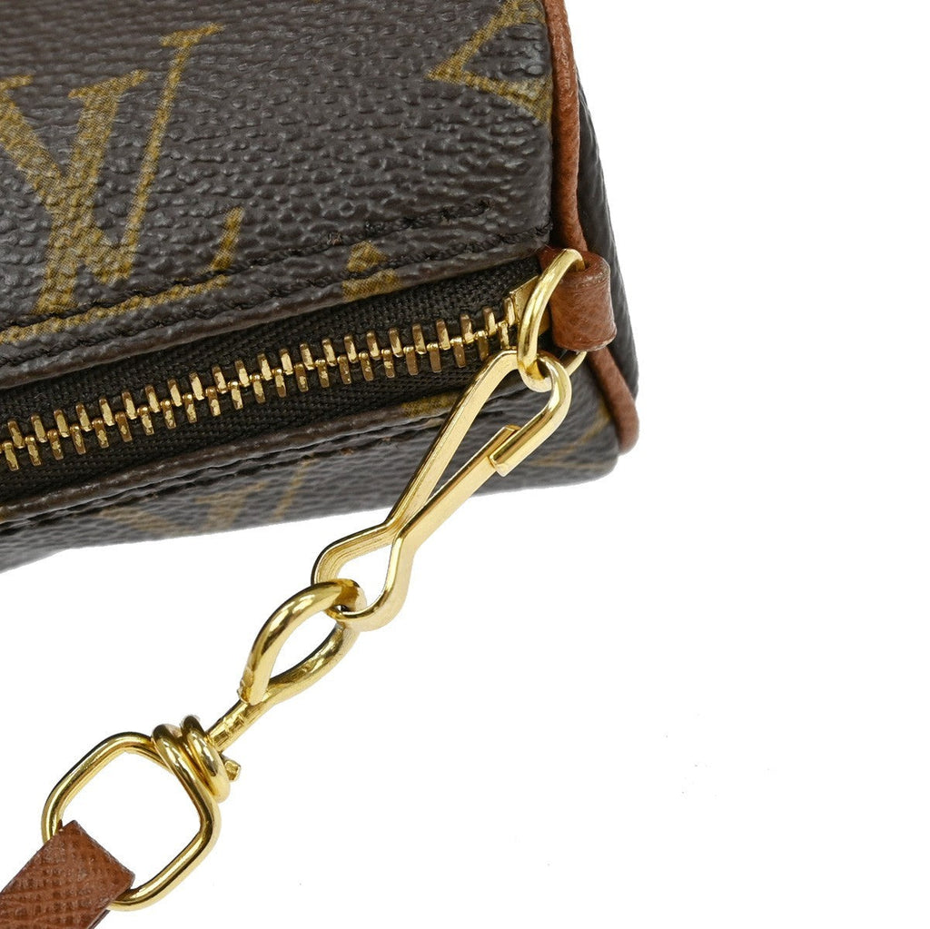 Louis Vuitton Papillon Pochette Monogram Canvas Brown Canvas Clutche & Pouche Bag