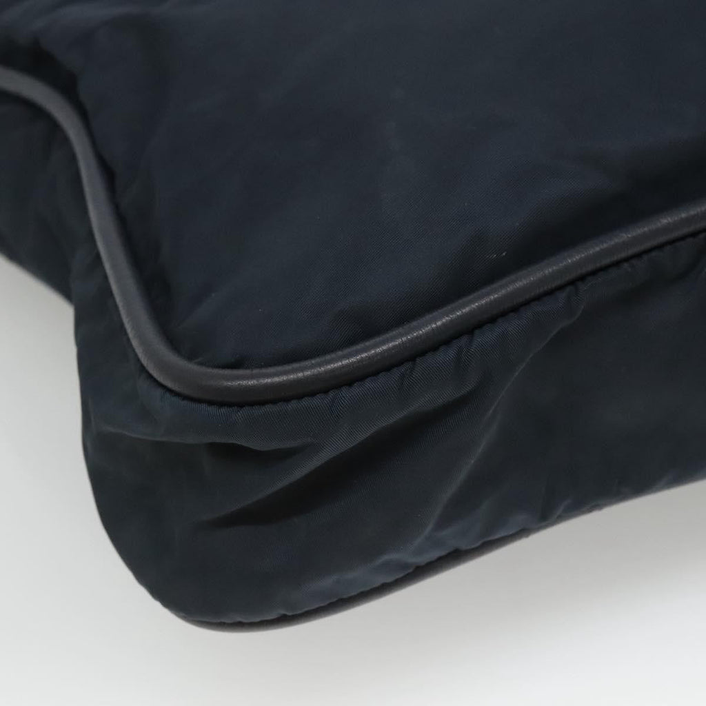 Celine Circle Logo Handbag Nylon Navy Nylon Tote Bag Bag