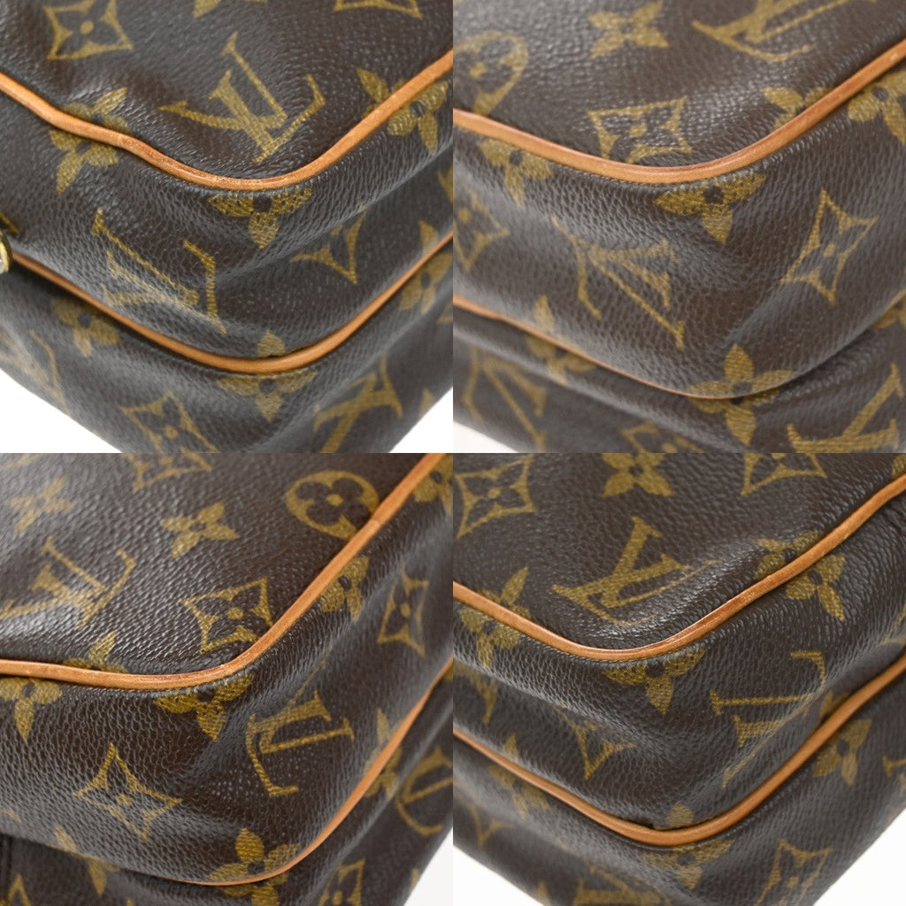 Louis Vuitton Amazone Bag Monogram Canvas Brown Canvas Shoulder Bag