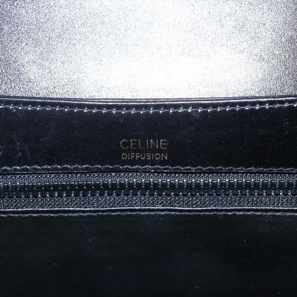 Celine Horse Carriage Shoulder Bag Leather Black Leather Shoulder Bag Bag