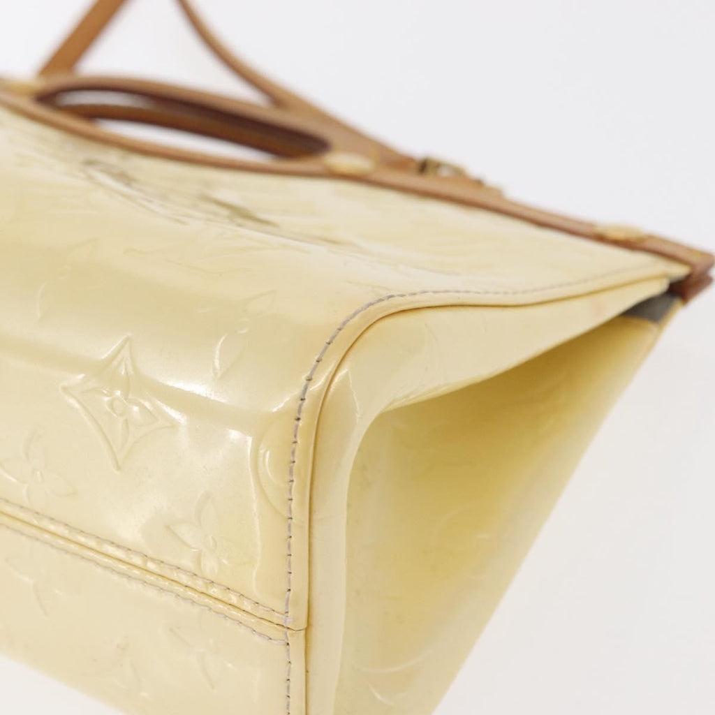 Louis Vuitton Roxbury Drive Handbag Monogram Vernis Yellow Patent_Leather Handbag