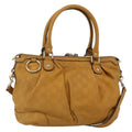 Gucci Sukey Top Handle Satchel Guccissima Leather Brown Leather Tote Bag Bag (Pre-Owned)