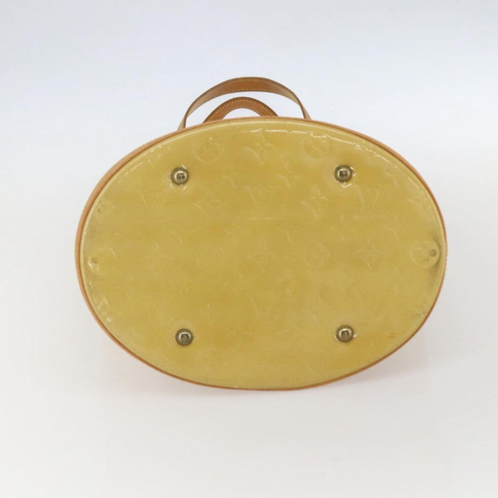 Louis Vuitton Bucket Bag Monogram Vernis Beige Patent_Leather Shoulder Bag