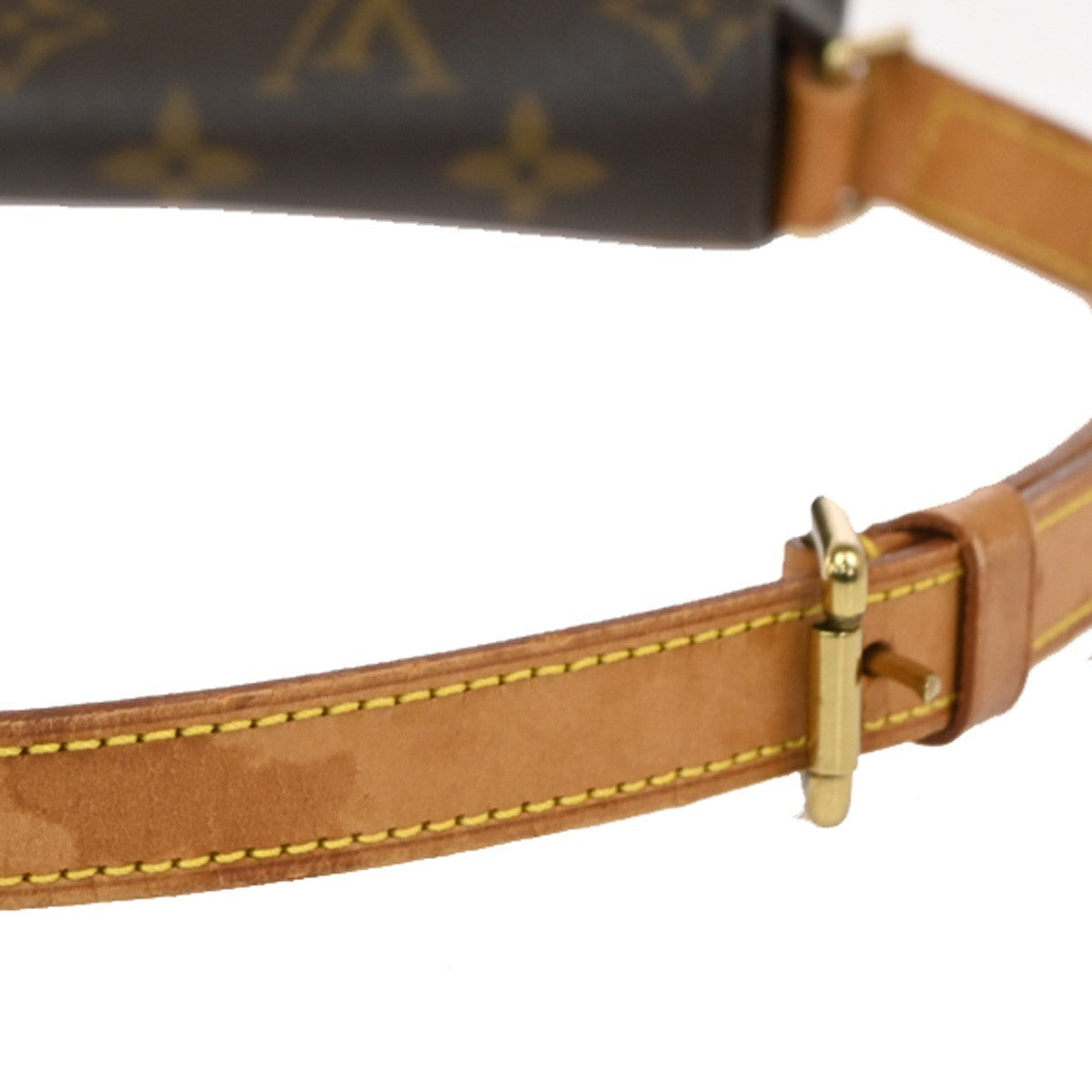 Louis Vuitton Musette Salsa Handbag Monogram Canvas Brown Canvas Shoulder Bag