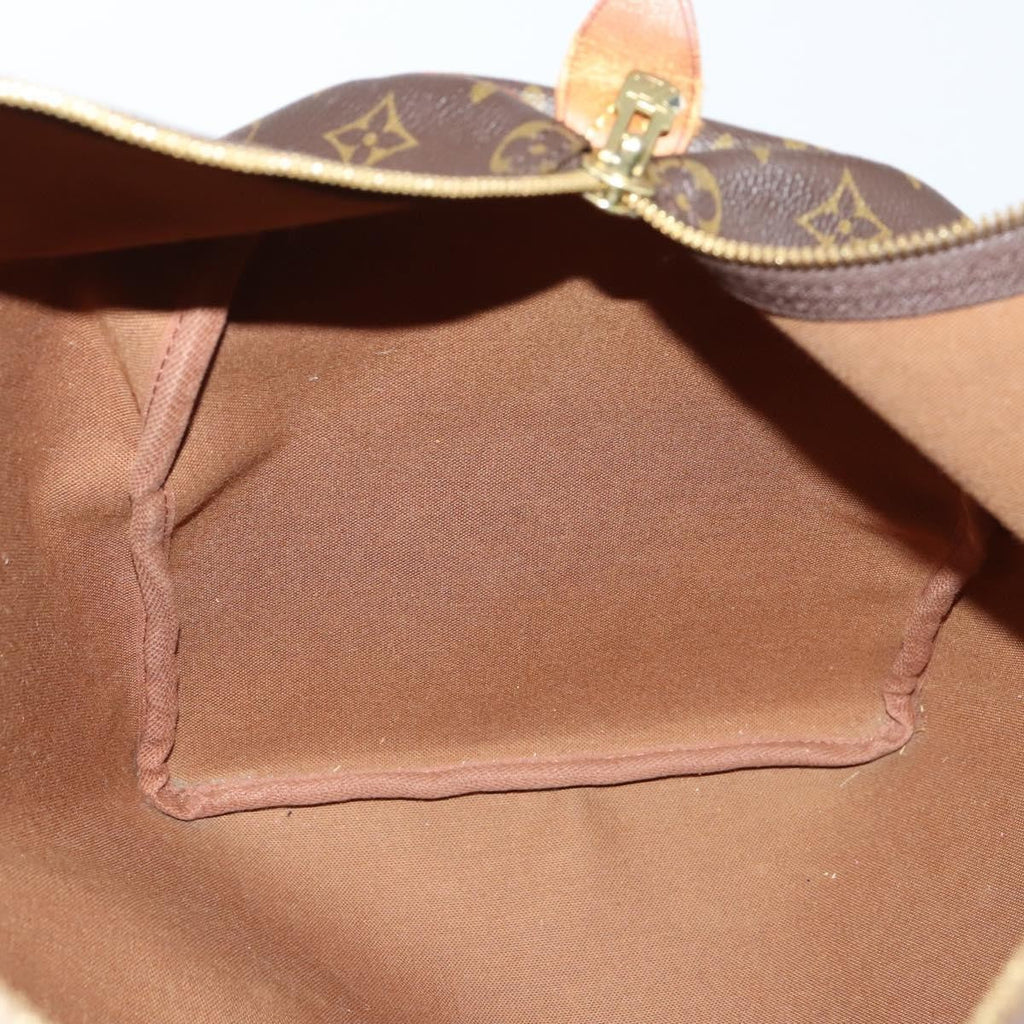 Louis Vuitton Keepall Bag Monogram Canvas Brown Canvas Travel Bag