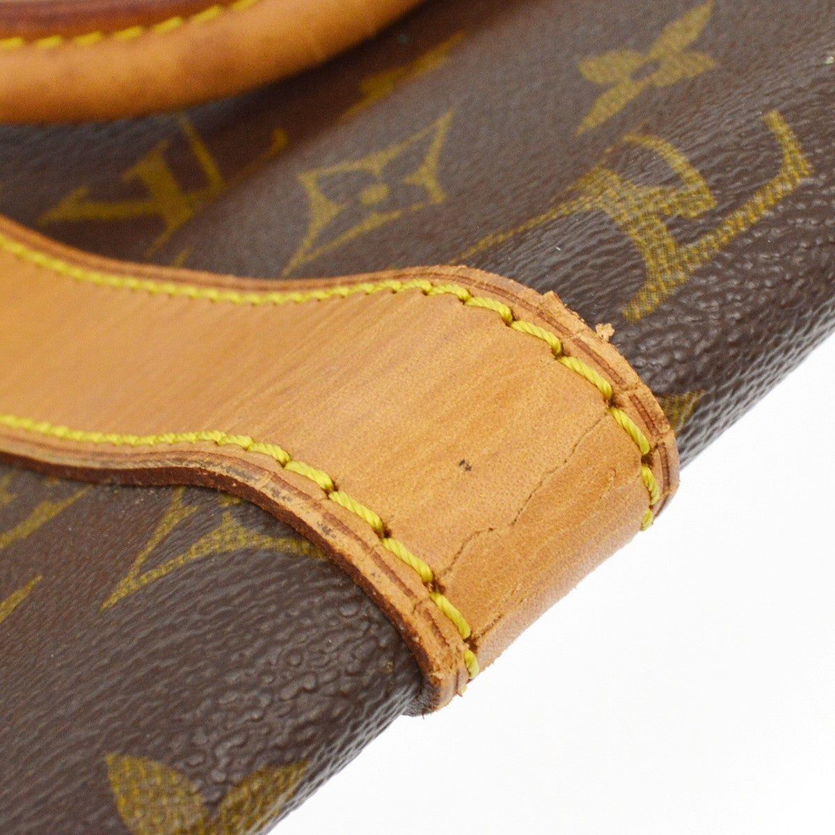 Louis Vuitton Keepall Bag Monogram Canvas Brown Canvas Travel Bag