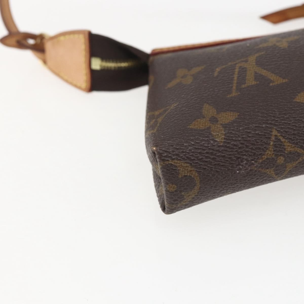 Louis Vuitton Delightful Pochette Monogram Canvas Brown Canvas Clutche & Pouche Bag