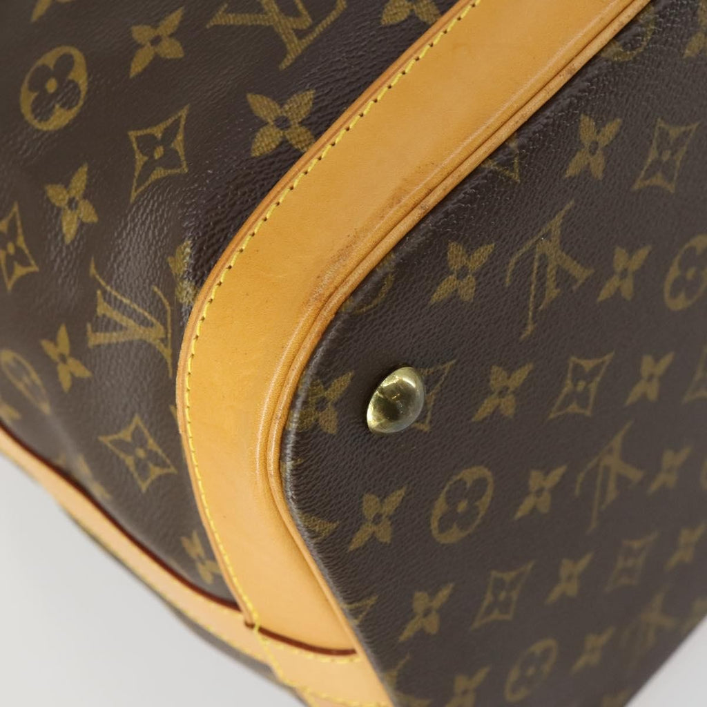 Louis Vuitton Cruiser Handbag Monogram Canvas Brown Canvas Travel Bag