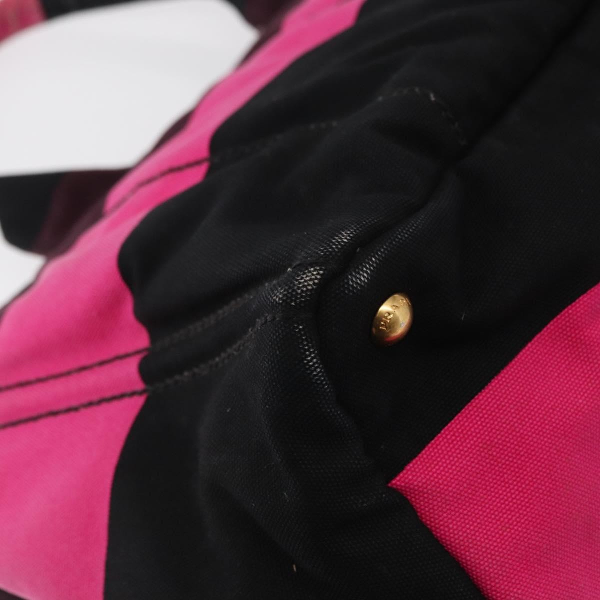 Prada Canapa Tote Canvas Pink Canvas Tote Bag Bag