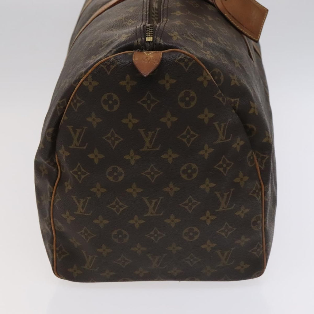 Louis Vuitton Keepall Bag Monogram Canvas Brown Canvas Travel Bag