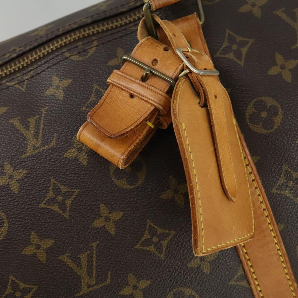 Louis Vuitton Keepall Bandouliere Bag Monogram Canvas Brown Canvas Travel Bag