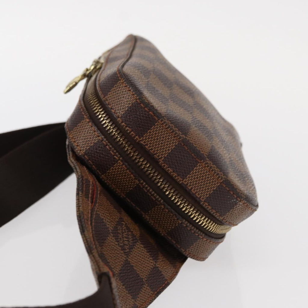 Louis Vuitton Geronimos Waist Bag Damier Brown Canvas Shoulder Bag