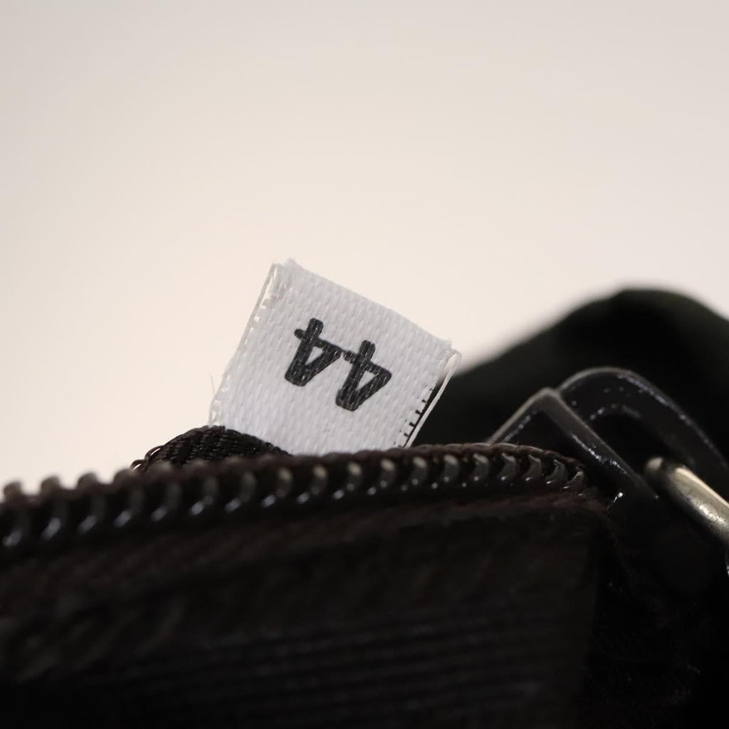 Prada Front Pocket Buckle Backpack Nylon Khaki Nylon Backpack Bag