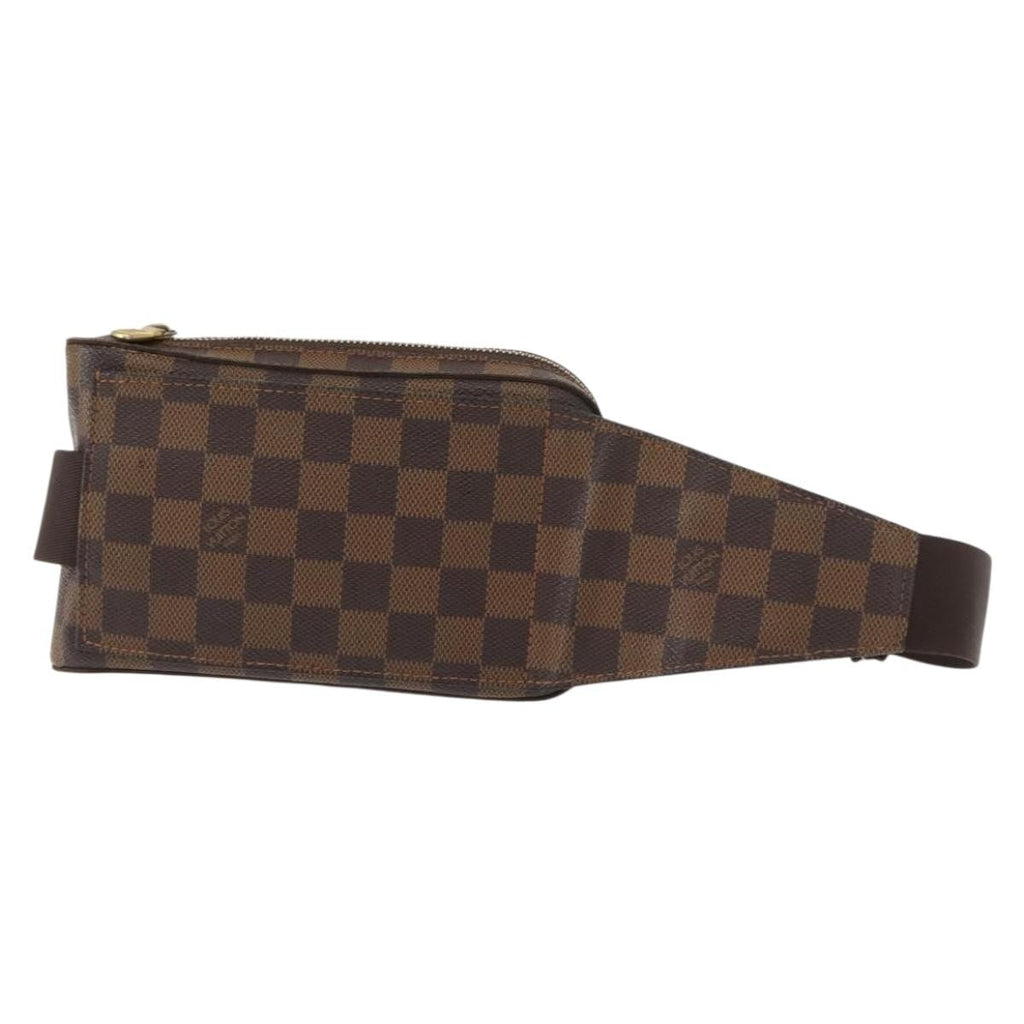 Louis Vuitton Geronimos Waist Bag Damier Brown Canvas Shoulder Bag