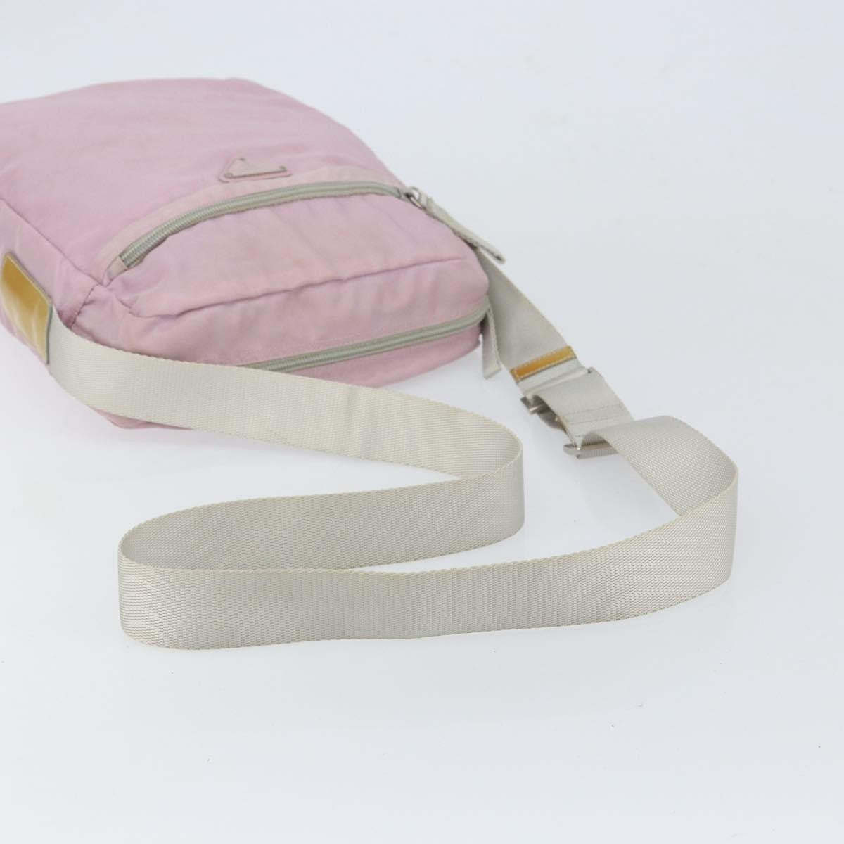Prada Vintage Shoulder Bag Tessuto Pink Nylon Shoulder Bag Bag