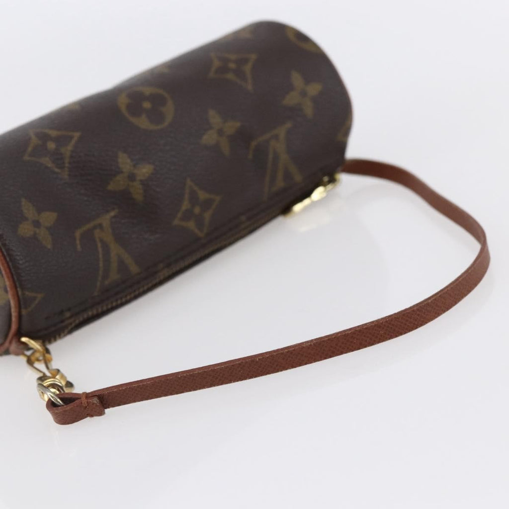 Louis Vuitton Papillon Pochette Monogram Canvas Brown Canvas Clutche & Pouche Bag