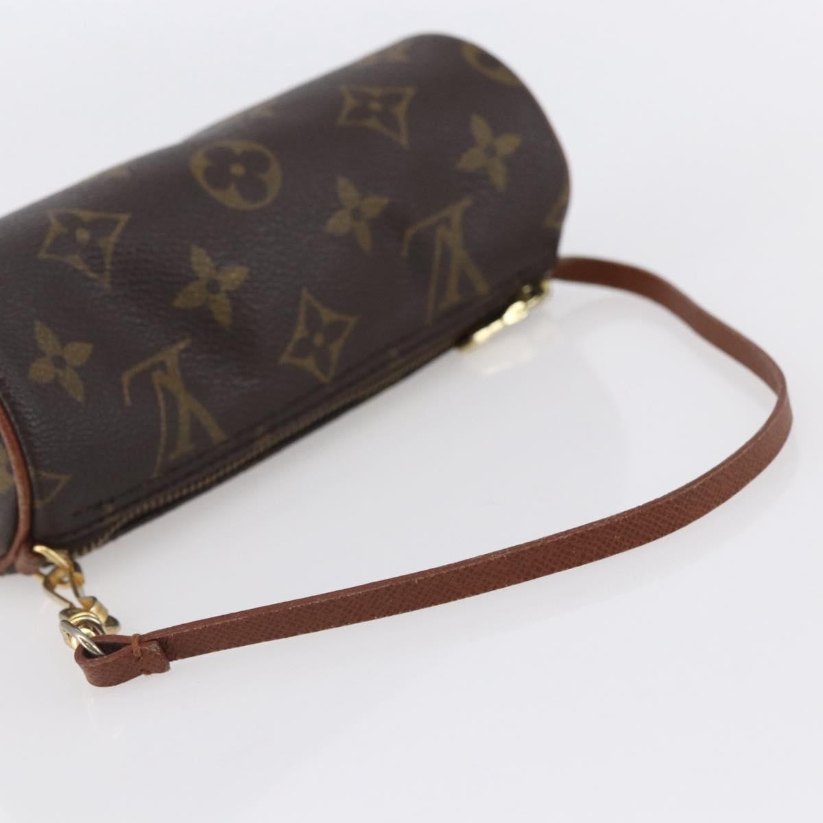 Louis Vuitton Papillon Pochette Monogram Canvas Brown Canvas Clutche & Pouche Bag