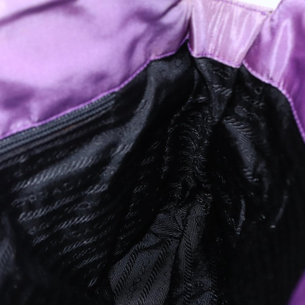 Prada Vintage Shoulder Bag Tessuto Purple Nylon Shoulder Bag Bag
