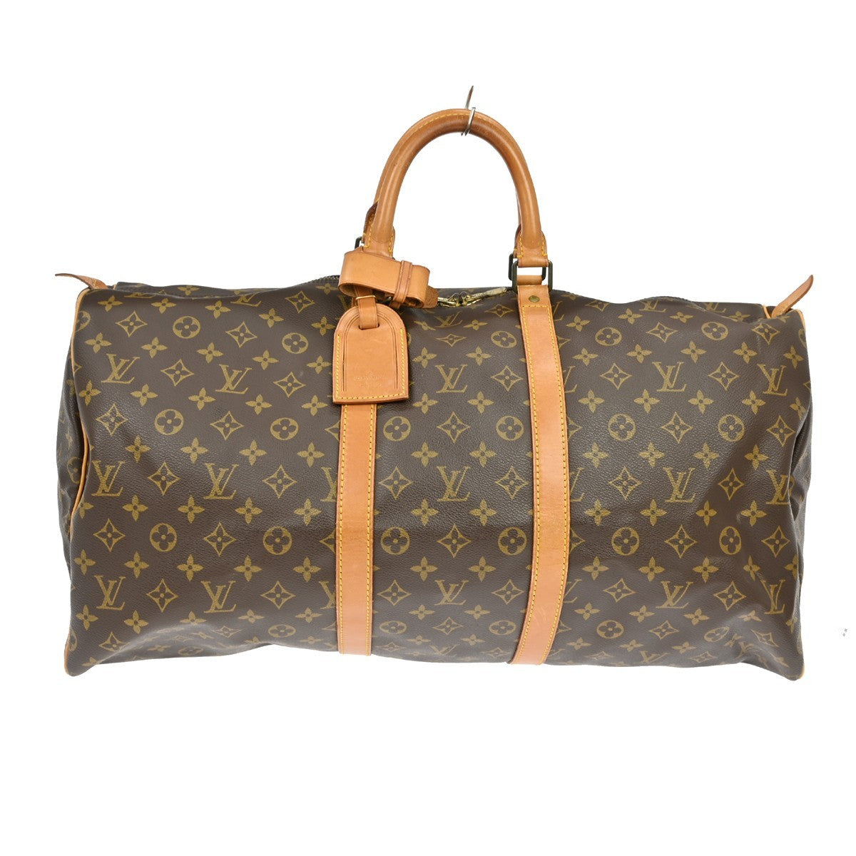 Louis Vuitton Keepall Bag Monogram Canvas Brown Canvas Travel Bag